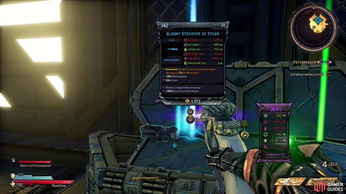 You can see Enchantments on items before picking them up