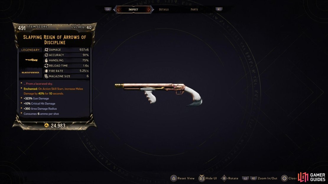 The Reign of Arrows is great for this build
