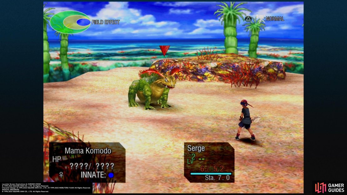 Beware: some of Mama Komodo&rsquo;s attacks can take more than half of your HP