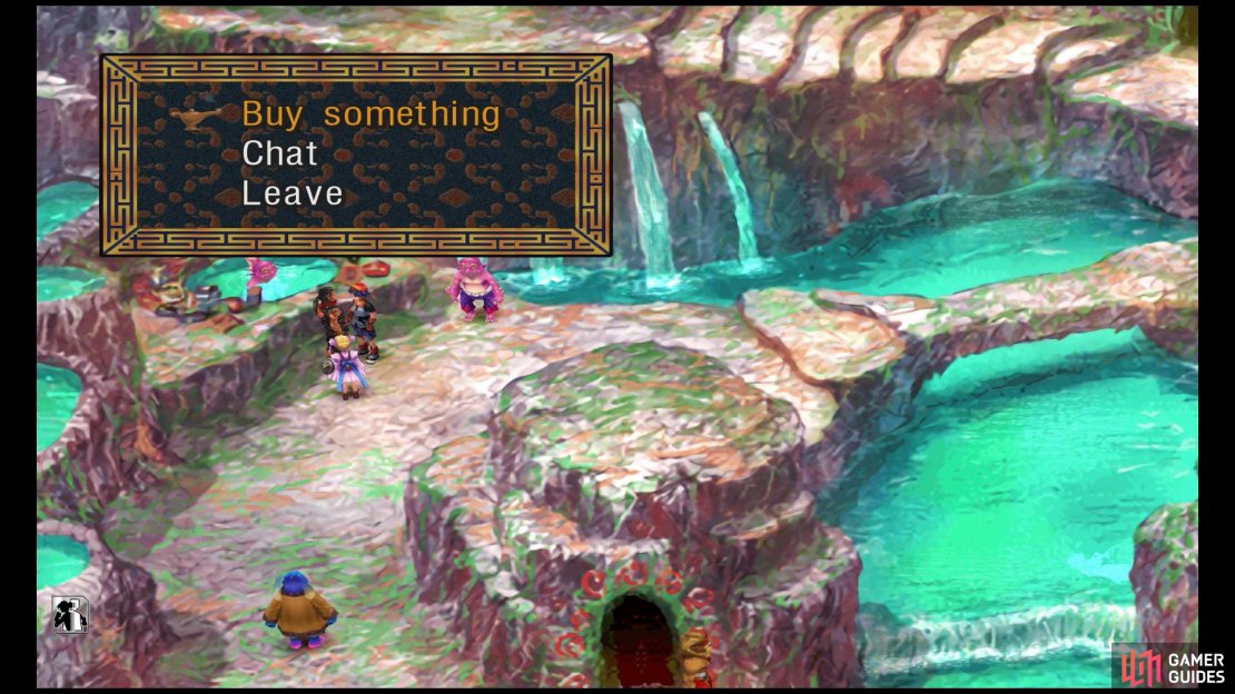 In Marbule (Another World), visit the left-hand side Element Shop.