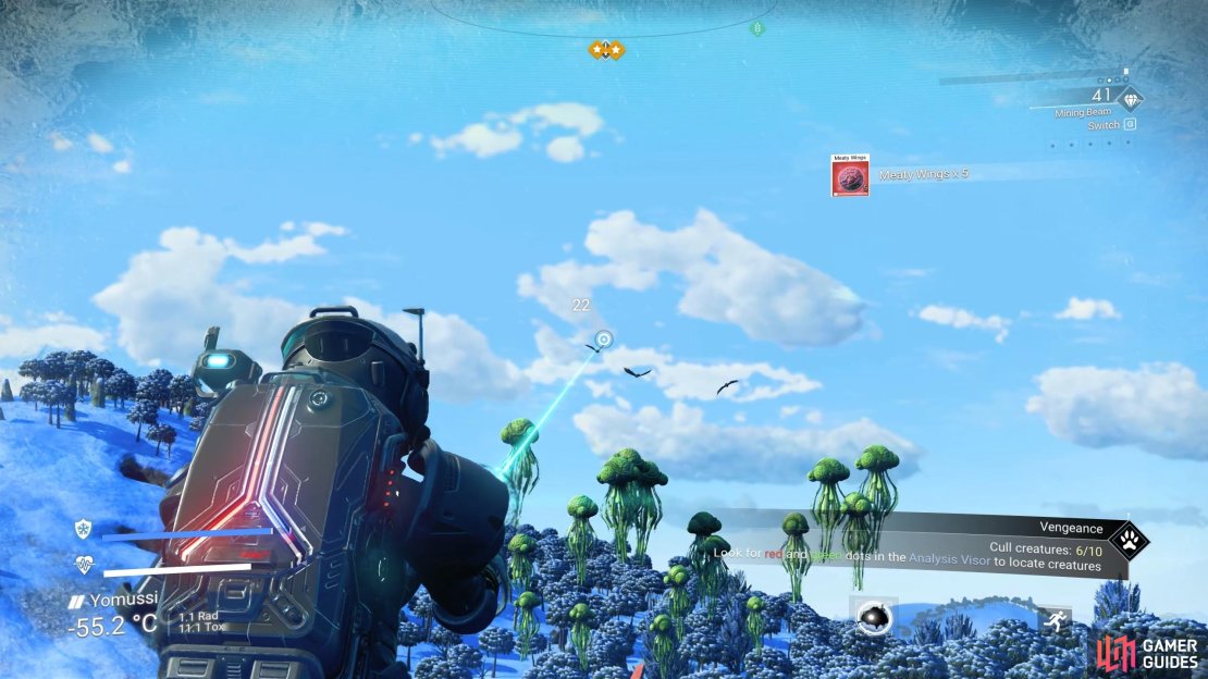 You can kill most types of creatures for the cull creature missions.