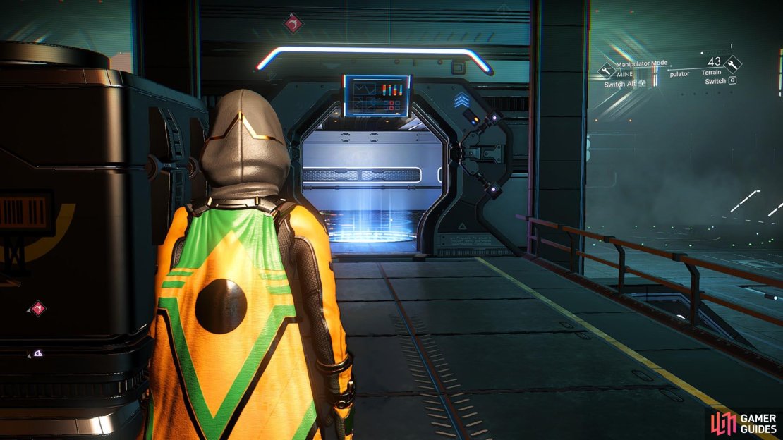 There&rsquo;s a new teleporter from the ship bay straight to the Bridge. Nice.