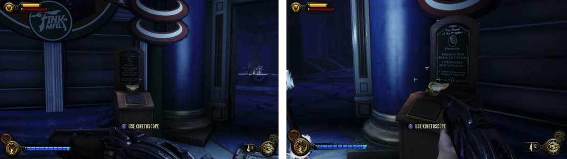 You&rsquo;ll find a pair of Kinetoscopes in the first room flanking the door.