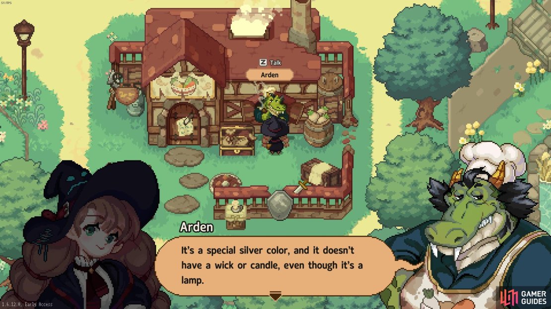 Arden&rsquo;s missing a lantern this time!
