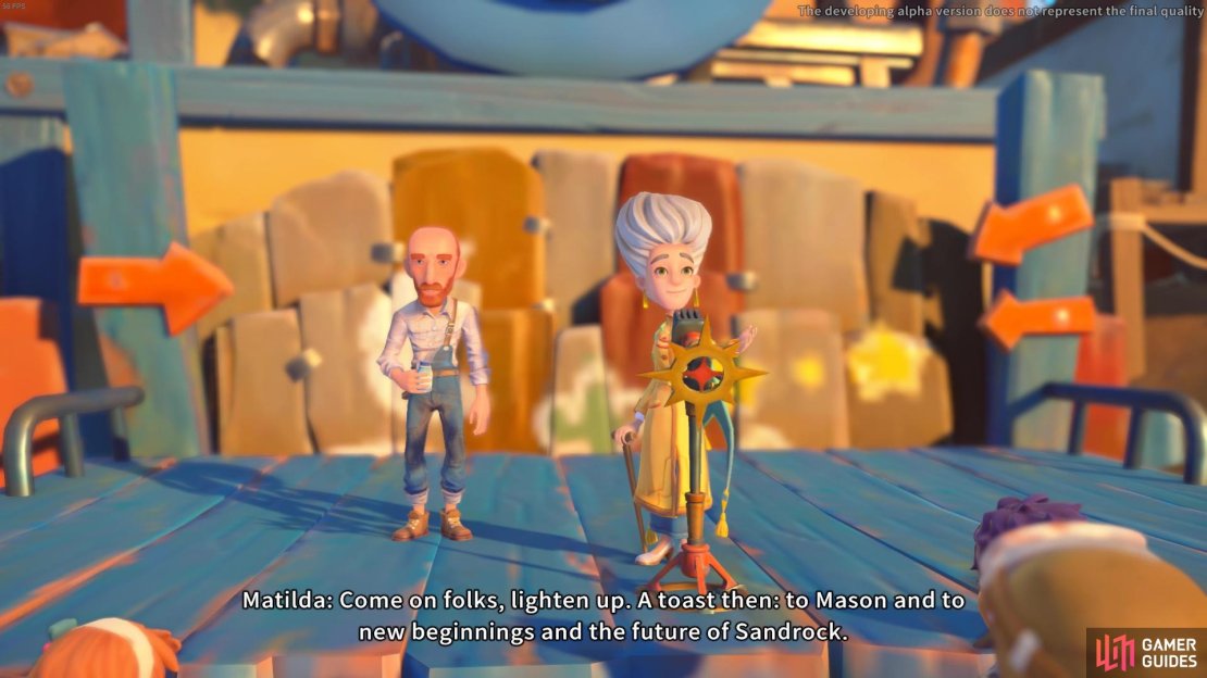 It&rsquo;s not much of a party&hellip;just Matilda giving a speech and Mason doing a bit of a sing song!