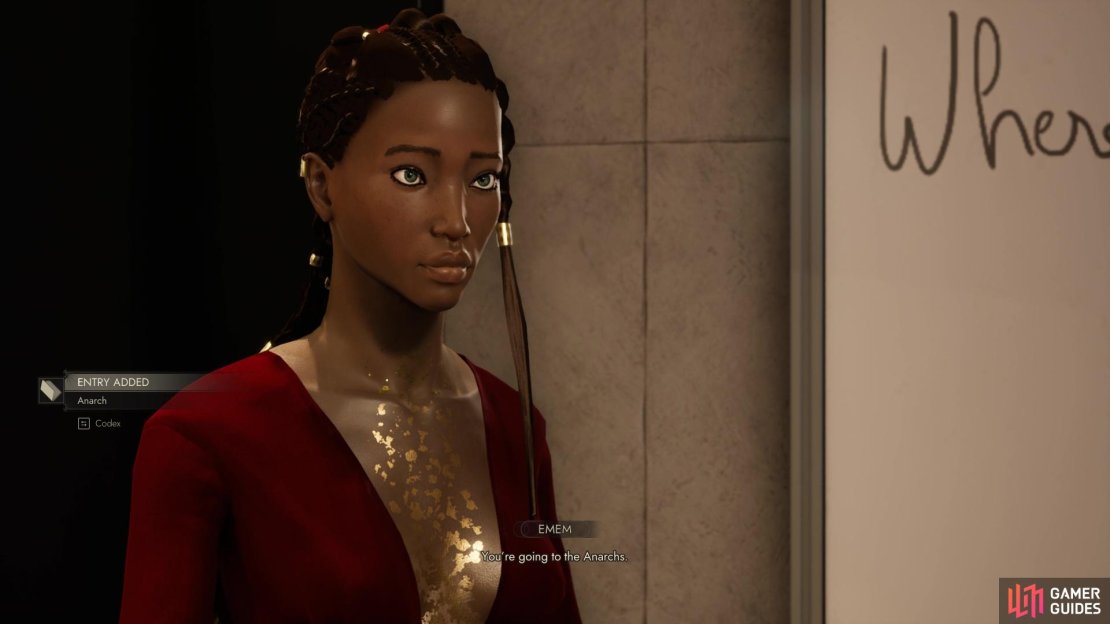 You’ll have to win a Confrontation against Journey to convince her to run