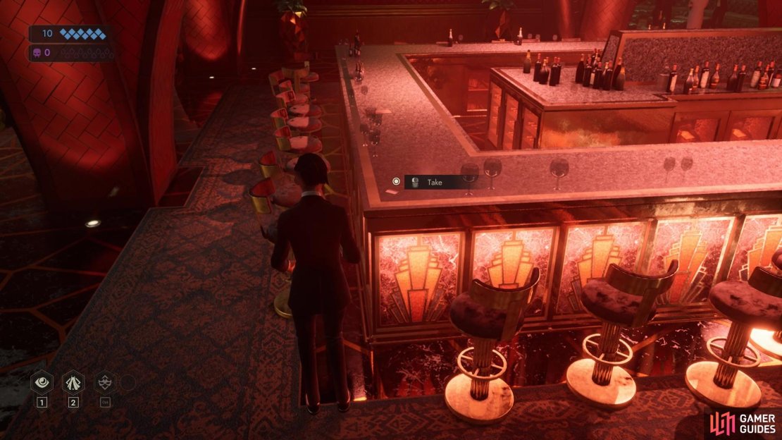 You&rsquo;ll need the Staff access card found on the bar to gain entry to the basement.