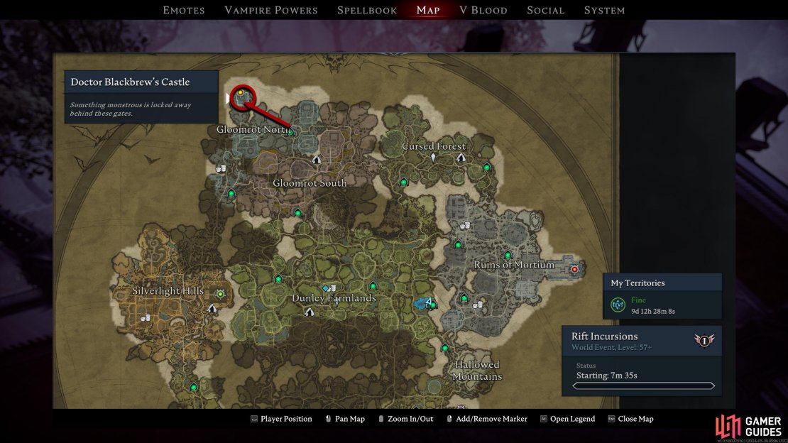 You&rsquo;ll find Adam in Doctor Blackbrew&rsquo;s Castle in the northwest.