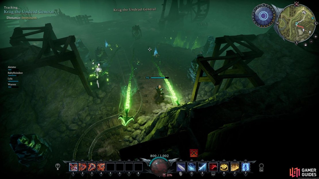 Undead Anchor can pull you in.