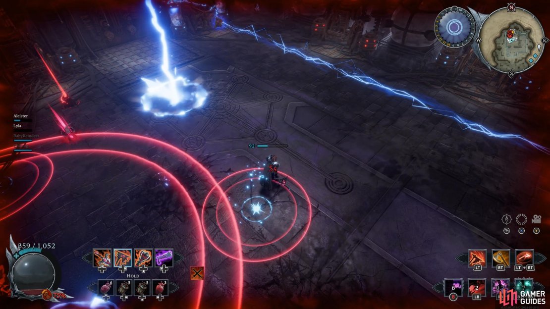 Leaping Slam: He will then crash down to the floor in an explosion of electricity.