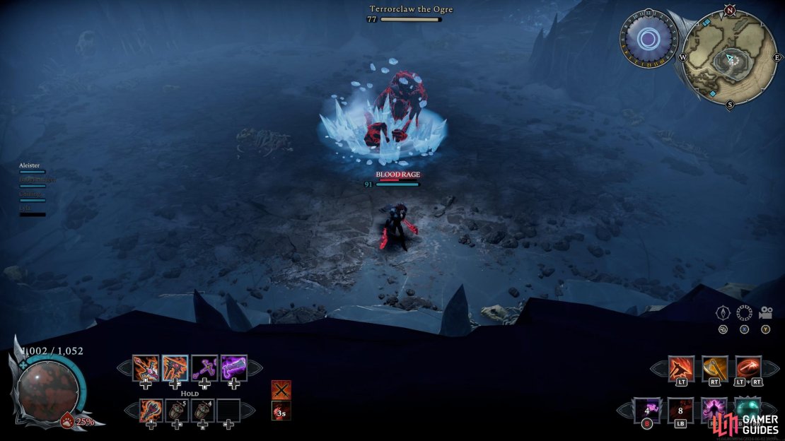 Swipe and Slam: Terrorclaw will step toward you and perform a horizontal swipe before slamming its fists to the ground.