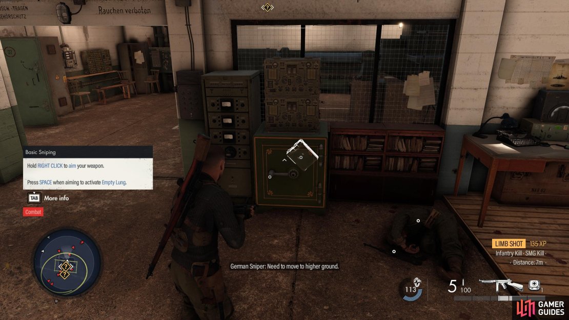 You&rsquo;ll find the document within the safe chest near the generator room.