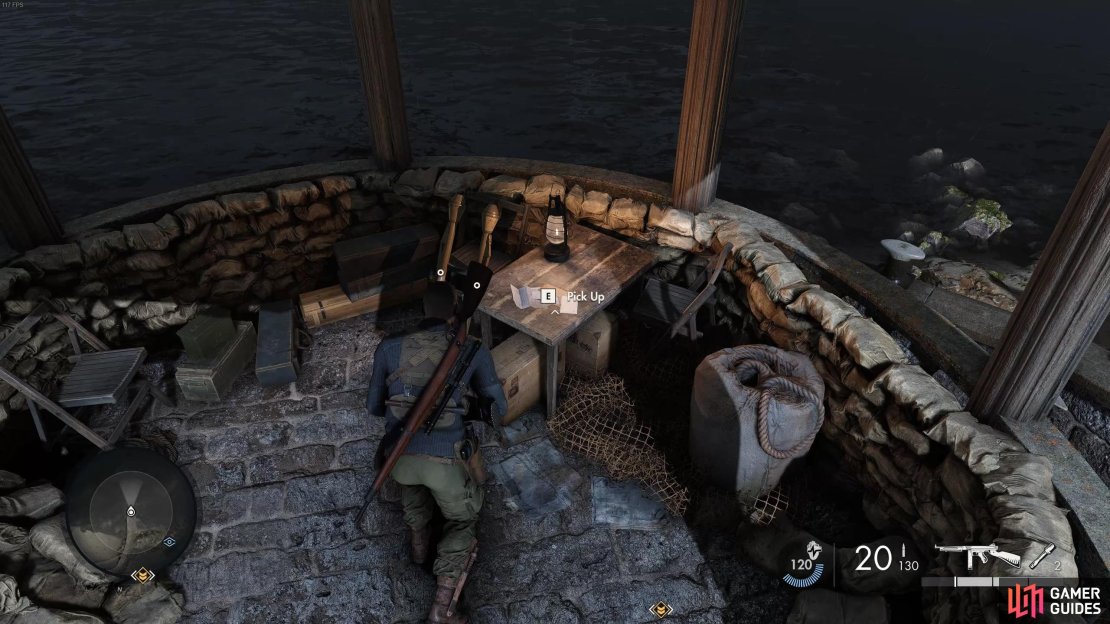You&rsquo;ll find the letter on a table at the end of the pier.