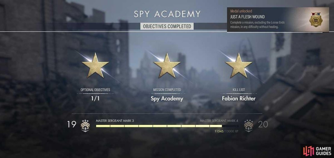 Three stars and a decent reward medal to boot. That&rsquo;s Mission 3 in the can.
