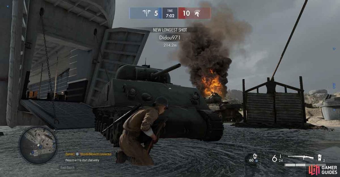 Each map has several starting locations, some of which are more exposed than others.