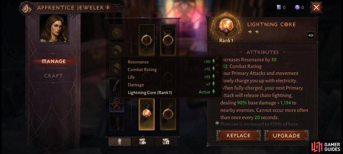 After dealing with Vic you&rsquo;ll be able to socket the Legendary Gem you found during &ldquo;Braving the Rift&rdquo;.