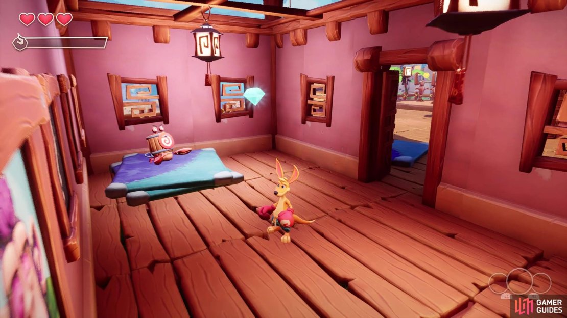 Look in the building with the Scroll for this Crystal, near Walt&rsquo;s Dojo&rsquo;s entrance