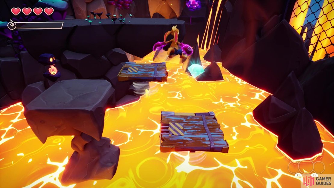 It&rsquo;s hard to miss the second Crystal when doing the level