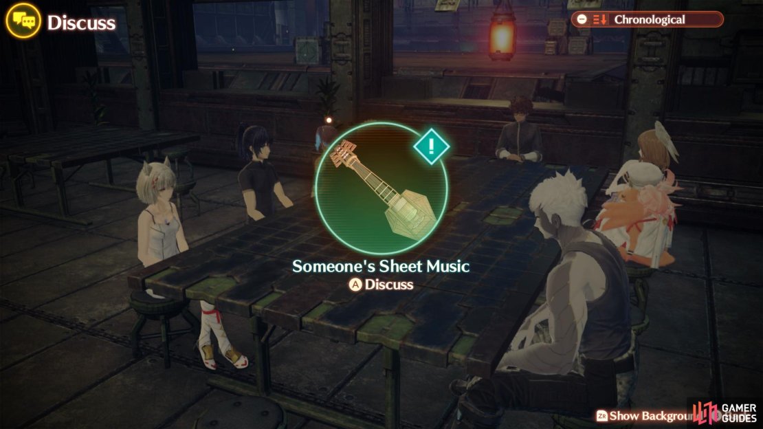 Discuss the Someone&rsquo;s Sheet Music Topic to begin this quest. 