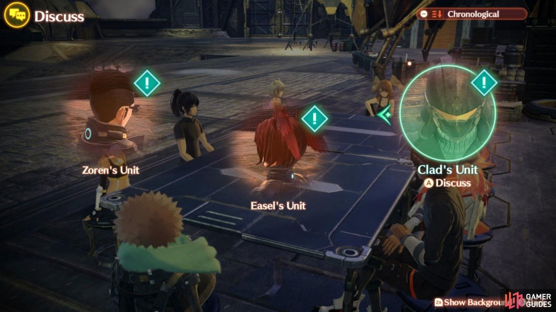 Discuss the Clad&rsquo;s Unit Topic to begin this quest. 