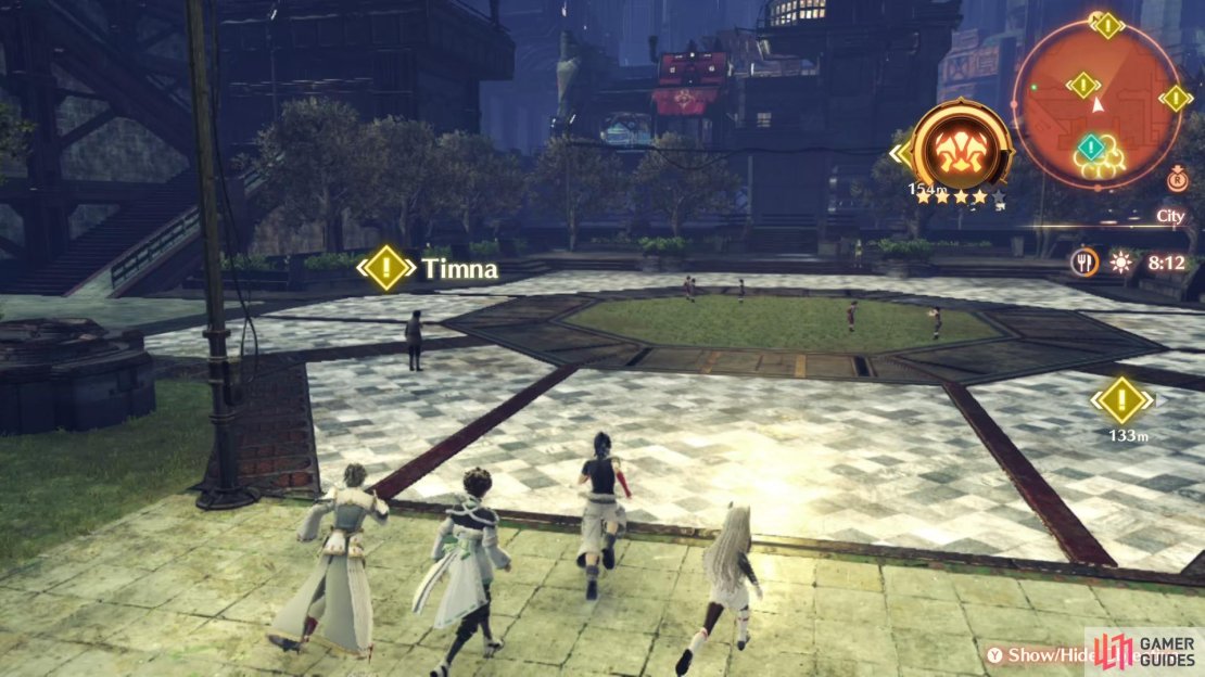 You can find Timna at the park