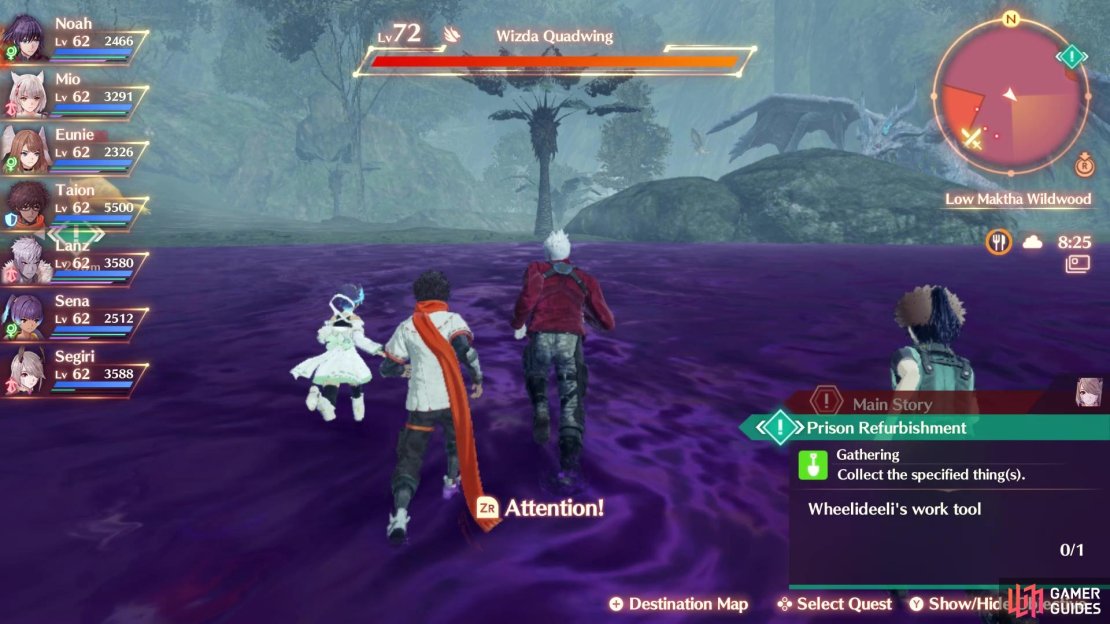You will be able to walk on the poison pools thanks to Segiri&rsquo;s skill