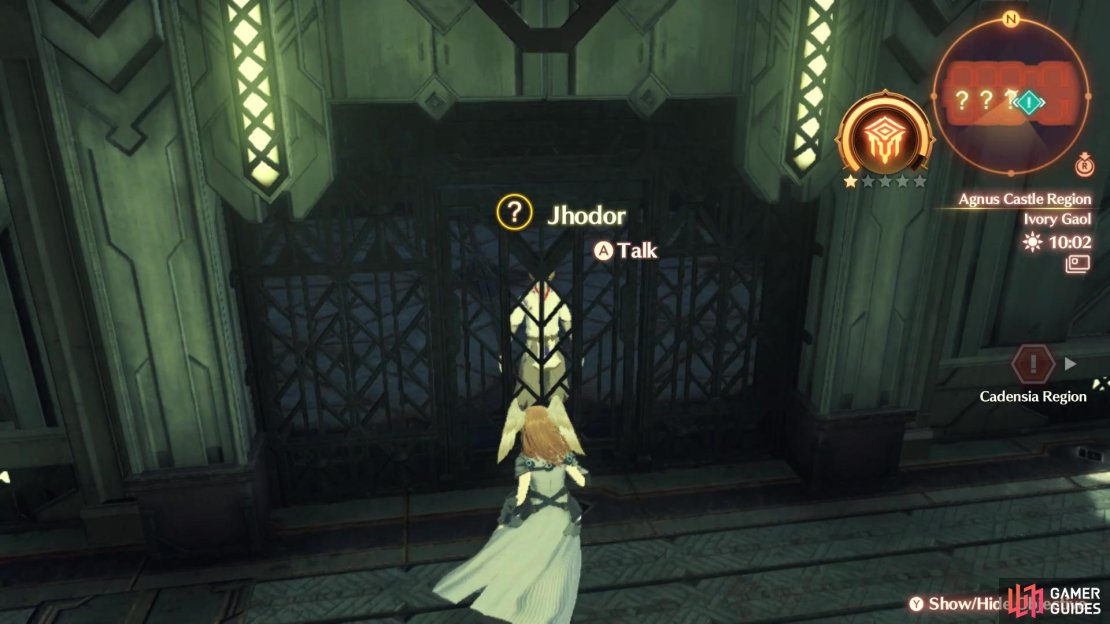Speak with the prisoner to get their subquest