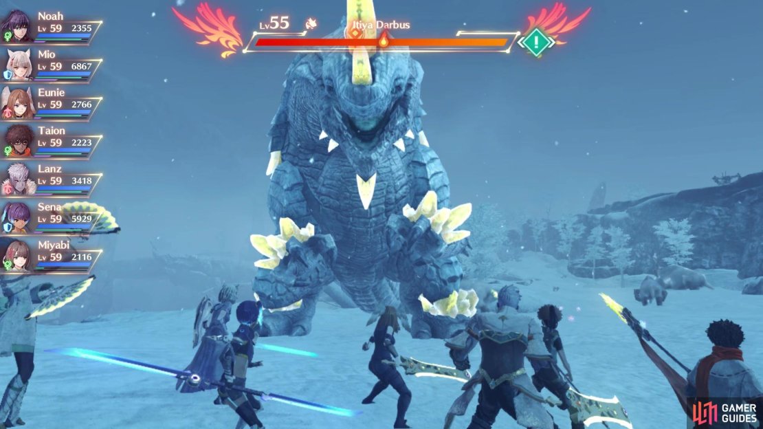 The Darbus is going to be a longer fight, as it is quite tanky