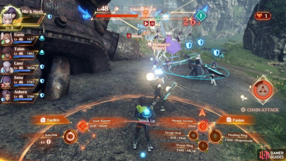The Tirkin Shielders are very tanky - save fighting them until you&rsquo;ve fought the damage dealers.