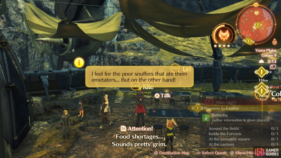 The first Info Fragment is right near you.