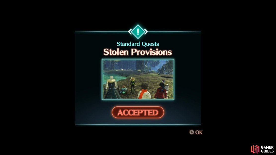 No provisions equals no go.