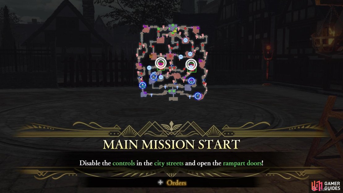 The next set of locked gates require you to capture these strongholds