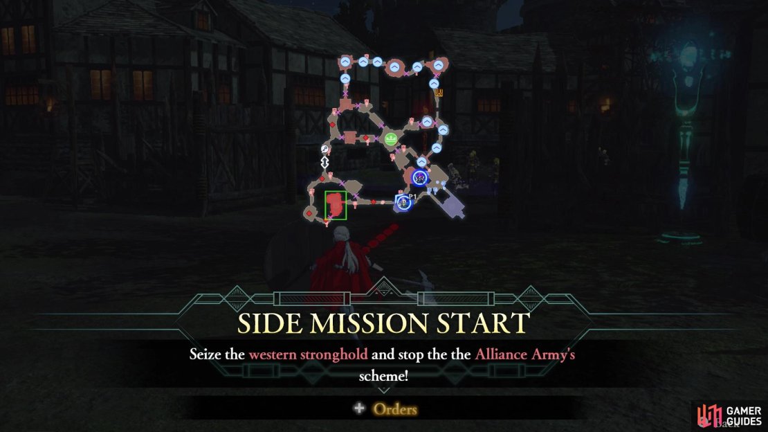 Go capture the western stronghold when told