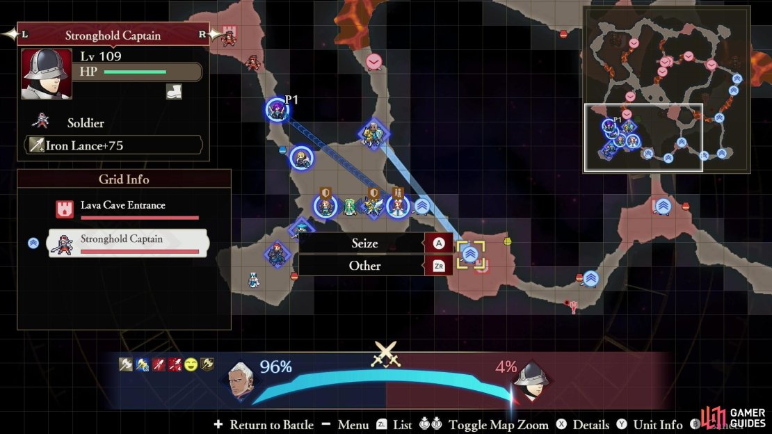 Assign some units to protect Rhea, including one who can heal. Rhea&rsquo;s fairly self-sufficient, but this will buy you time to explore the map.