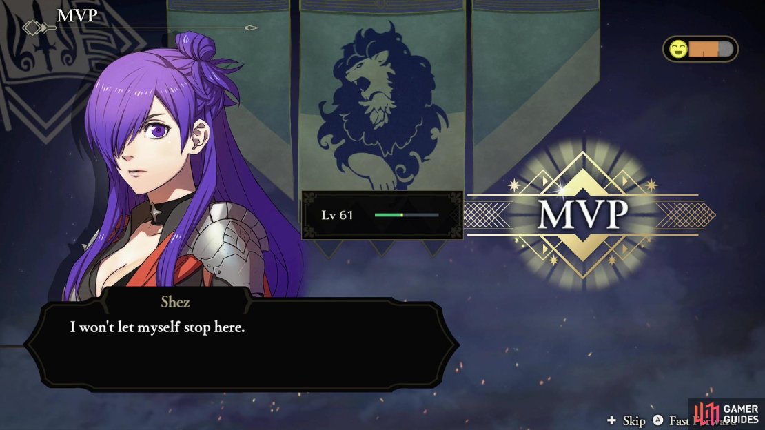 Earning MVP honors will boost a unit&rsquo;s Morale, and hence their damage output.