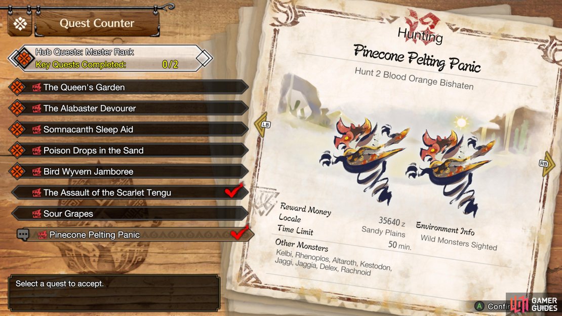 Complete M1★ Urgent Quest &ldquo;The Assault of the Scarlet Tengu&rdquo; to access this quest.