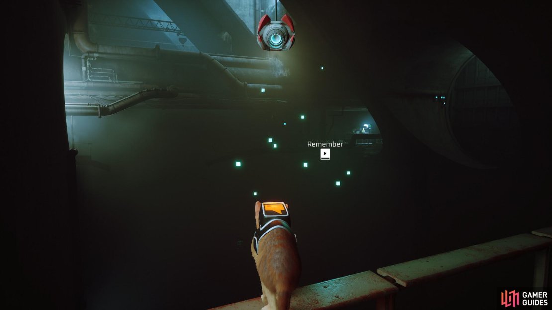 Once you&rsquo;re through the tunnel, jump on the ledge and get the first memory of the Sewers level.