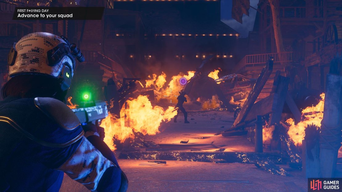 Ooh, pretty fire. You will be seeing a lot of that in Saints Row&rsquo;s first mission.