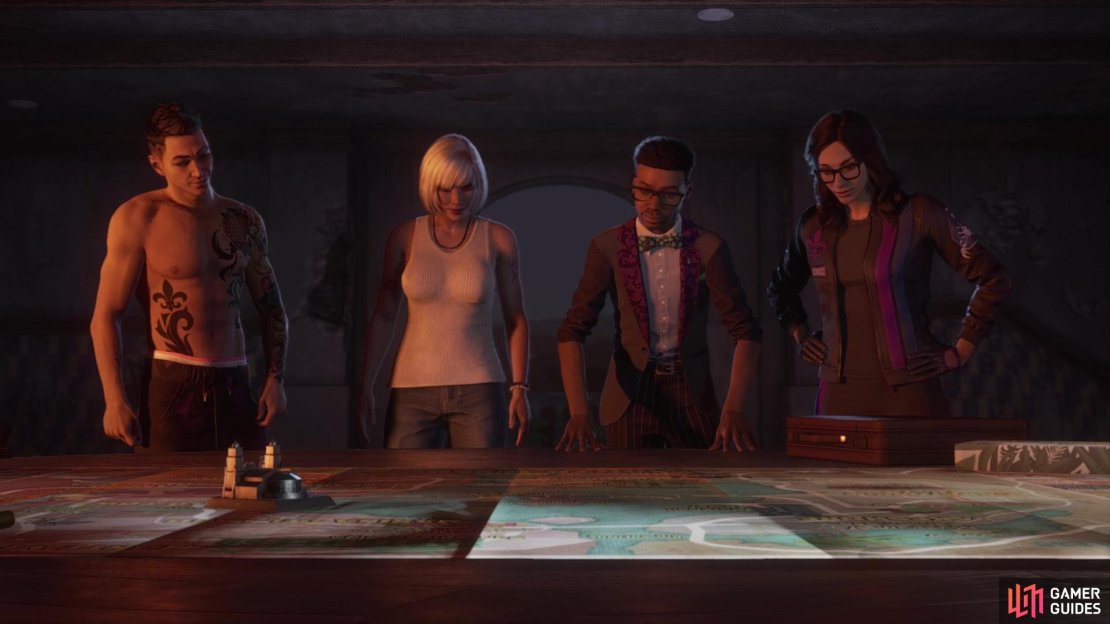 Complete the Mission &ldquo;Networking&rdquo; to unlock the Empire Table, which is where you&rsquo;ll establish Ventures - the real money-makers in Saints Row.