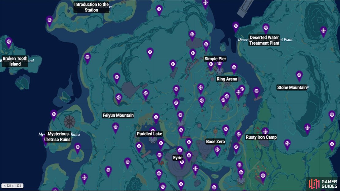 By going to our map, you&rsquo;ll find the location to all 50 Supply Pods.