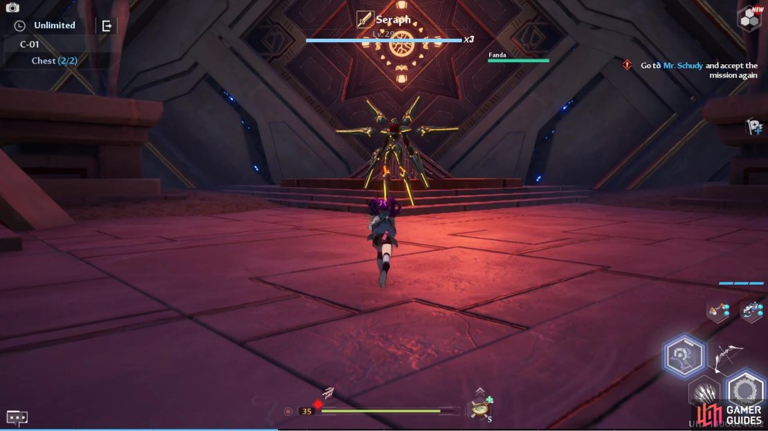 Seraph is the final boss of Tower of Fantasy&rsquo;s Ruins C-01.