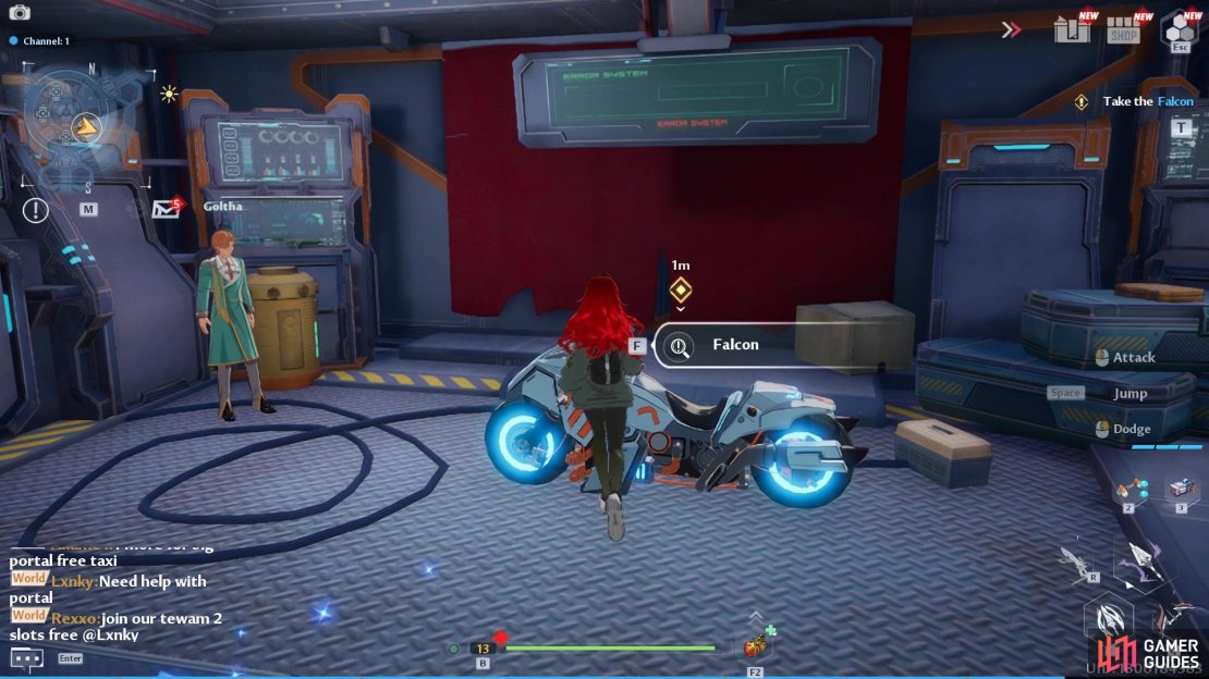 Franz has a gift for you - a new motorcycle!