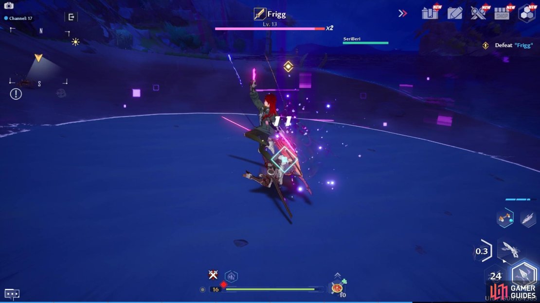Dodge Frigg&rsquo;s attacks to trigger phantasia.