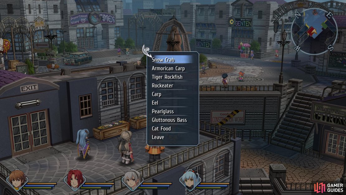 You can feed Coppe another fish in exchange for some Quartz