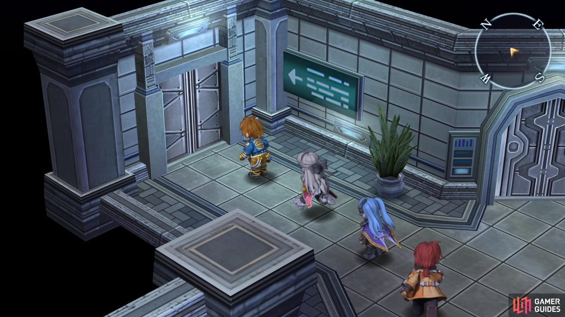 There are several opportunities to get bonus DP by visiting certain rooms like this one