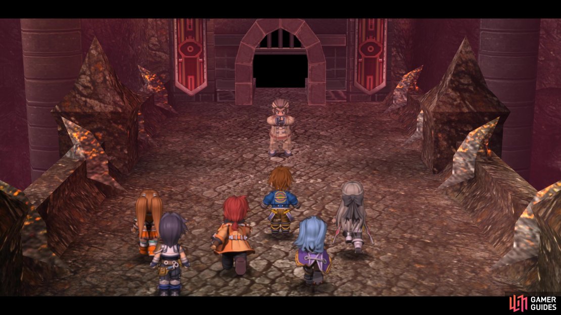 Garcia is a boss in the fourth stratum of the Sun Fort.