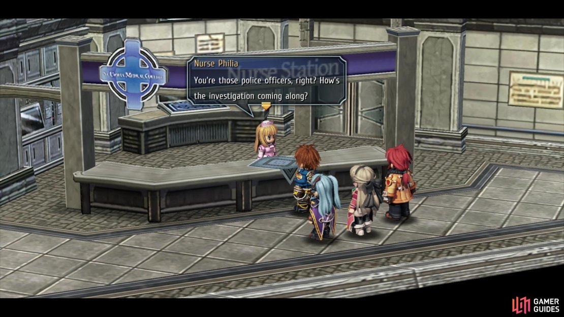 Talk to Nurse Philia,