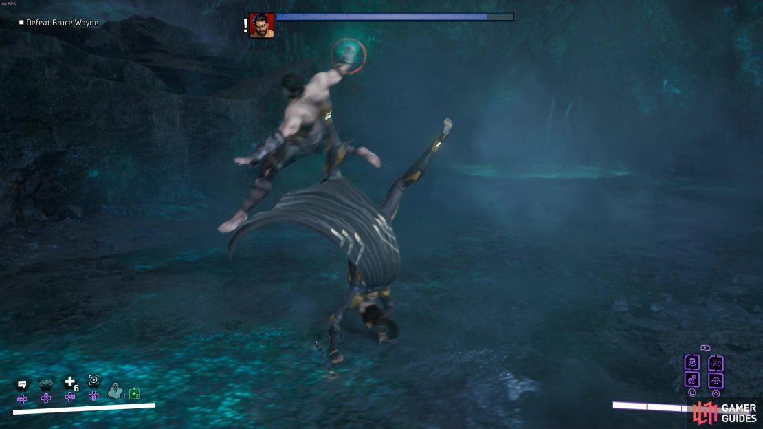 Batman will constantly be kicking and punching in quick succession and it&rsquo;ll be down to you to make sure you dodge them!