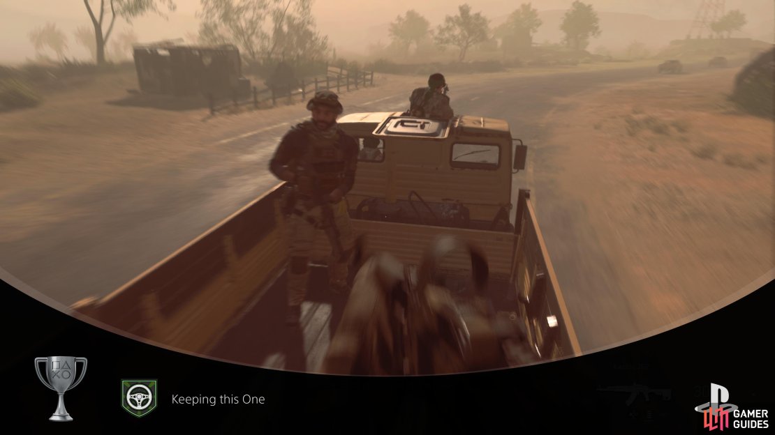 You&rsquo;&lsquo;ll obtain the Keeping This One Trophy as soon as you jump on Price&rsquo;s Truck.