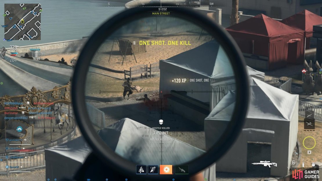 Killing an AI bot will add just a single point to your score tally.